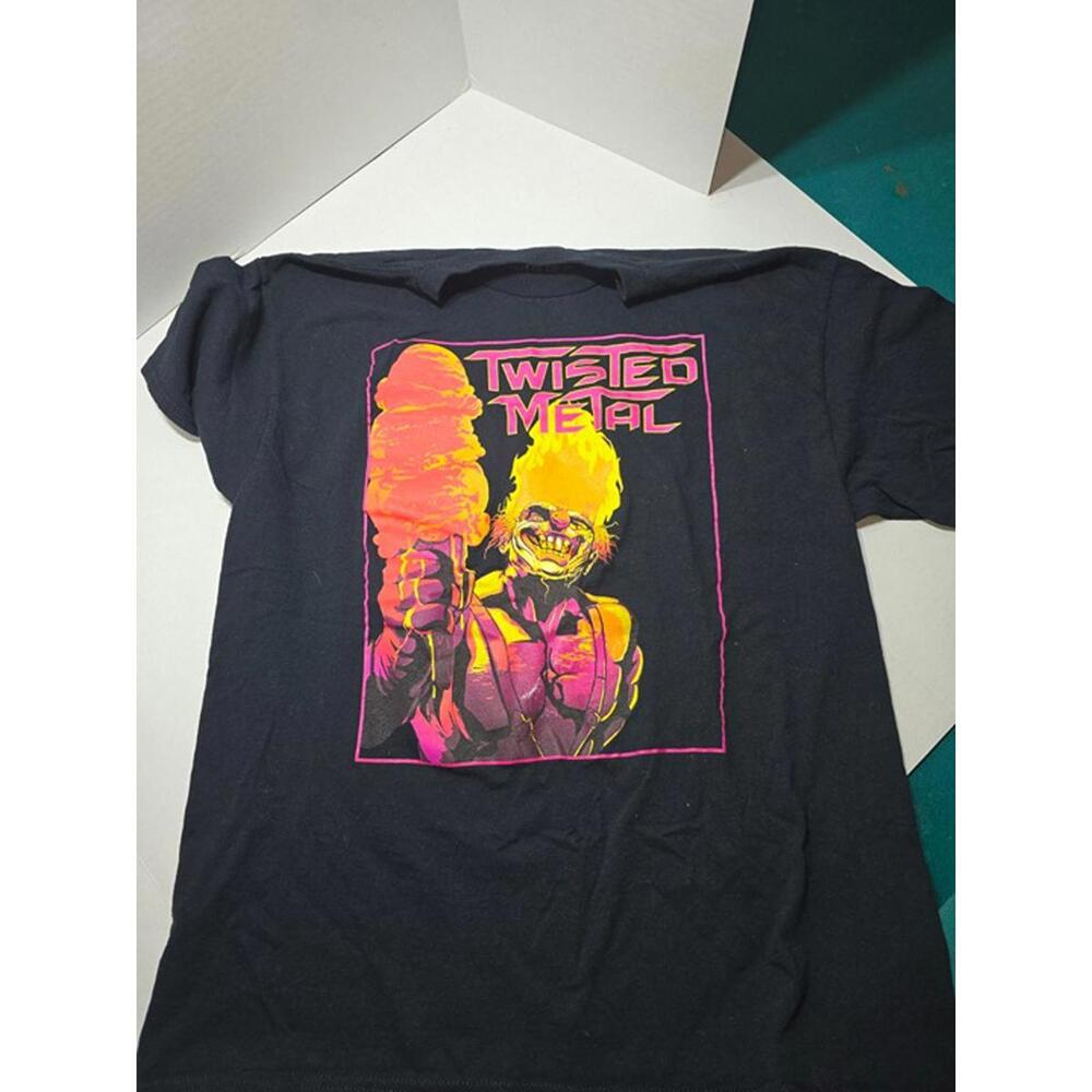 2022: Twisted Metal: Sweet Tooth: Cotton Candy: T-shirt: Men's Large: Black